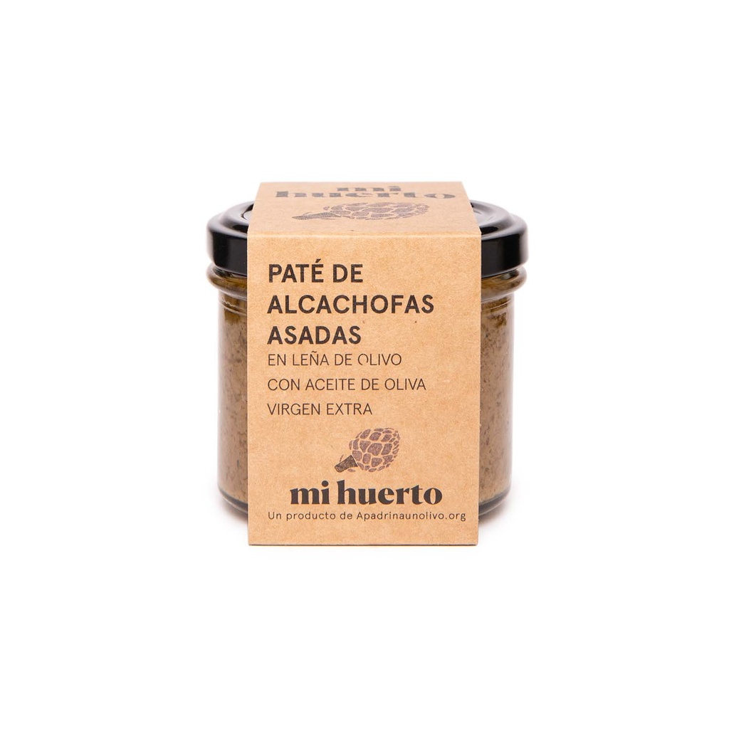 Paté de alcachofas asadas con AOVE (1 ud. x 110g)