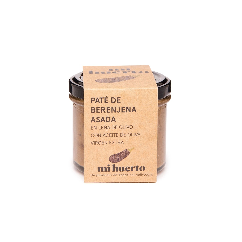 Paté de berenjena asadas con AOVE (1 ud. x 110g)