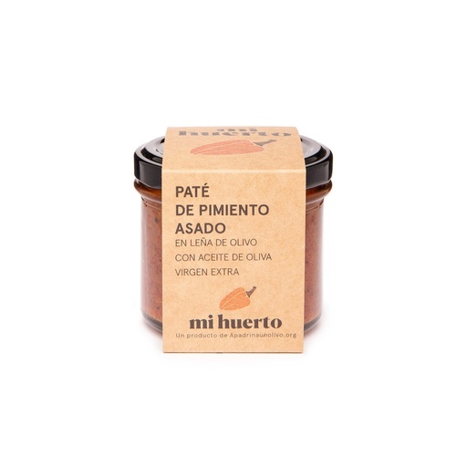 [pat-pim-110gr-1ud] Paté de pimiento asado con AOVE (1 ud. x 110g)