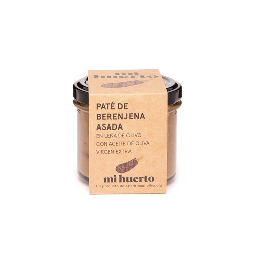 [pat-ber-110gr-1ud] Paté de berenjena asadas con AOVE (1 ud. x 110g)